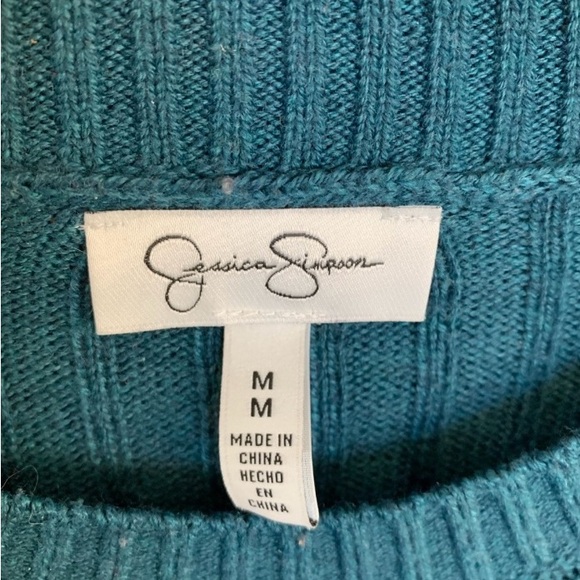 BUNDLE DEAL 🔥 - JESSICA SIMPSON Tan Satchel PLUS Jessica Simpson ribbed sweater! - Picture 8 of 9